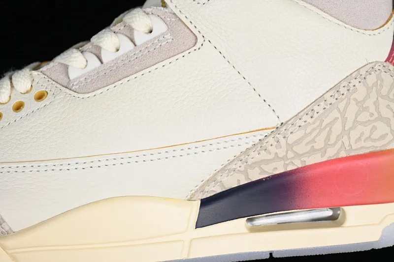 All categories Air Jordan Jordan series basketball shoes Air Jordan 3 OG version J.Balvin x Air Jordan 3 Retro AJ3 Joe 3 rainbow gradient FN0344-901